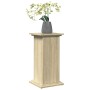 Präsentationssockel mit Aufbewahrung Sonoma-Eiche 31x30x60 cm von , Topfständer - Ref: Foro24-854618, Preis: 54,91 €, Rabatt: %