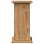 Ausgestellter Sockel mit Eichenholz-Handwerkskunst und Stauraum, 31x30x60 cm. von , Topfständer - Ref: Foro24-854624, Preis: ...