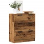 Aparador de madera de ingeniería envejecida 60x30x70 cm by , Sideboards - Ref: Foro24-856834, Price: 76,31 €, Discount: %