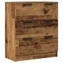 Aparador de madera de ingeniería envejecida 60x30x70 cm by , Sideboards - Ref: Foro24-856834, Price: 75,38 €, Discount: %