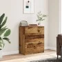 Aparador de madera de ingeniería envejecida 60x30x70 cm by , Sideboards - Ref: Foro24-856834, Price: 75,38 €, Discount: %