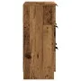 Aparador de madera de ingeniería envejecida 60x30x70 cm by , Sideboards - Ref: Foro24-856834, Price: 75,38 €, Discount: %