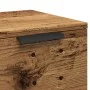 Aparador de madera de ingeniería envejecida 60x30x70 cm by , Sideboards - Ref: Foro24-856834, Price: 75,38 €, Discount: %