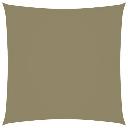 Beige Oxford fabric square sail awning 7x7 m by vidaXL, Umbrellas - Ref: Foro24-135143, Price: 153,45 €, Discount: %