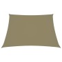 Beige Oxford fabric square sail awning 7x7 m by vidaXL, Umbrellas - Ref: Foro24-135143, Price: 129,82 €, Discount: %