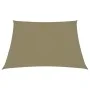 Beige Oxford fabric square sail awning 7x7 m by vidaXL, Umbrellas - Ref: Foro24-135143, Price: 153,45 €, Discount: %
