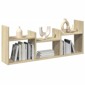 Engineered wood wall cabinet in Sonoma oak, 100x18x40 cm by , Shelves and shelves - Ref: Foro24-854798, Price: 36,29 €, Disco...