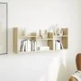 Engineered wood wall cabinet in Sonoma oak, 100x18x40 cm by , Shelves and shelves - Ref: Foro24-854798, Price: 36,29 €, Disco...