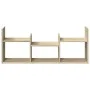 Armario de pared madera de ingeniería roble Sonoma 100x18x40 cm de , Estantes y estanterías - Ref: Foro24-854798, Precio: 36,...