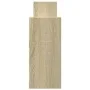 Engineered wood wall cabinet in Sonoma oak, 100x18x40 cm by , Shelves and shelves - Ref: Foro24-854798, Price: 36,29 €, Disco...