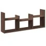 Mueble de pared madera de ingeniería marrón roble 100x18x40 cm by , Shelves and shelves - Ref: Foro24-854802, Price: 30,26 €,...