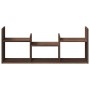 Wandregal aus braunem Eichenfurnierholz 100x18x40 cm. von , Regale und Regale - Ref: Foro24-854802, Preis: 30,72 €, Rabatt: %