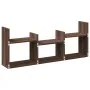 Mueble de pared madera de ingeniería marrón roble 100x18x40 cm by , Shelves and shelves - Ref: Foro24-854802, Price: 30,26 €,...