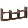 Mueble de pared madera de ingeniería marrón roble 100x18x40 cm by , Shelves and shelves - Ref: Foro24-854802, Price: 30,72 €,...
