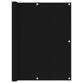 Balkonmarkise aus schwarzem Oxford-Stoff 120x400 cm. von vidaXL, Sonnenschirme - Ref: Foro24-135065, Preis: 25,06 €, Rabatt: %
