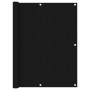 Toldo para balcón tela oxford negro 120x400 cm by vidaXL, Umbrellas - Ref: Foro24-135065, Price: 21,71 €, Discount: %