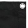 Toldo para balcón tela oxford negro 120x400 cm by vidaXL, Umbrellas - Ref: Foro24-135065, Price: 21,71 €, Discount: %