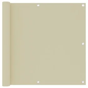 Toldo para balcón tela oxford crema 90x300 cm de vidaXL, Sombrillas - Ref: Foro24-134952, Precio: 19,08 €, Descuento: %