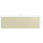 Balkonmarkise aus cremefarbenem Oxford-Stoff, 90 x 300 cm von vidaXL, Sonnenschirme - Ref: Foro24-134952, Preis: 19,08 €, Rab...