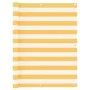 Balcony awning white and yellow oxford fabric 120x500 cm by vidaXL, Umbrellas - Ref: Foro24-134910, Price: 23,45 €, Discount: %