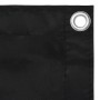 Toldo para balcón de tela oxford negro 75x600 cm by vidaXL, Umbrellas - Ref: Foro24-135059, Price: 26,23 €, Discount: %