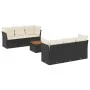 7-piece garden dining set with black synthetic rattan cushions by , Garden sets - Ref: Foro24-3255818, Price: 435,12 €, Disco...