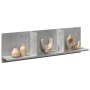 Mueble de pared madera ingeniería gris hormigón 100x16,5x30 cm de , Estantes y estanterías - Ref: Foro24-854862, Precio: 27,8...