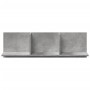Mueble de pared madera ingeniería gris hormigón 100x16,5x30 cm de , Estantes y estanterías - Ref: Foro24-854862, Precio: 27,8...
