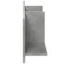 Mueble de pared madera ingeniería gris hormigón 100x16,5x30 cm de , Estantes y estanterías - Ref: Foro24-854862, Precio: 27,4...