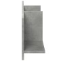 Mueble de pared madera ingeniería gris hormigón 100x16,5x30 cm de , Estantes y estanterías - Ref: Foro24-854862, Precio: 27,8...
