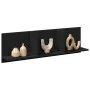 Mueble de pared madera de ingeniería negro 100x16,5x30 cm de , Estantes y estanterías - Ref: Foro24-854860, Precio: 28,07 €, ...