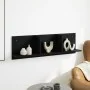 Mueble de pared madera de ingeniería negro 100x16,5x30 cm de , Estantes y estanterías - Ref: Foro24-854860, Precio: 28,07 €, ...