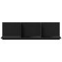 Mueble de pared madera de ingeniería negro 100x16,5x30 cm de , Estantes y estanterías - Ref: Foro24-854860, Precio: 28,44 €