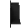 Mueble de pared madera de ingeniería negro 100x16,5x30 cm de , Estantes y estanterías - Ref: Foro24-854860, Precio: 28,07 €, ...
