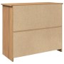 Sideboard with drawer Panama solid pine wood 93x40x80 cm by , Sideboards - Ref: Foro24-4016386, Price: 163,24 €, Discount: %