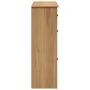 Panama shoe cabinet made of solid pine wood 80x35x105 cm by , Shoe racks and shoe organizers - Ref: Foro24-4016392, Price: 15...