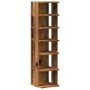 Engineered wood aged shoe cabinet 28x27x102 cm by , Shoe racks and shoe organizers - Ref: Foro24-856664, Price: 65,00 €, Disc...