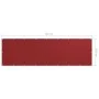 Balkonmarkise aus rotem Oxford-Stoff, 120 x 400 cm von vidaXL, Sonnenschirme - Ref: Foro24-135041, Preis: 24,87 €, Rabatt: %