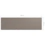 Taupe gray oxford fabric balcony awning 120x400 cm by vidaXL, Umbrellas - Ref: Foro24-134993, Price: 27,89 €, Discount: %