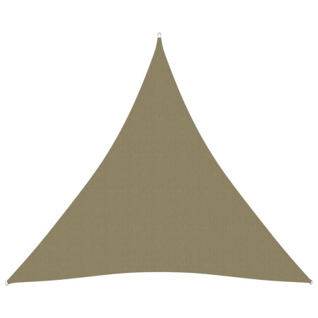 Triangular sail awning beige Oxford fabric 4x4x4 m by vidaXL, Umbrellas - Ref: Foro24-135176, Price: 30,82 €, Discount: %