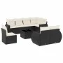 Set de sofás de jardín 8 piezas y cojines ratán sintético negro von , Gartensets - Ref: Foro24-3253983, Preis: 614,27 €, Raba...