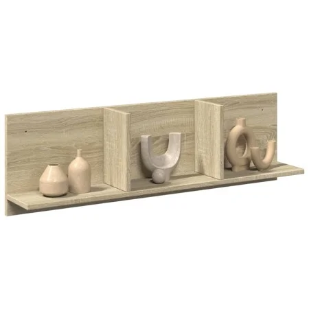 Wandregal aus Sonoma-Eiche, 100x16,5x30 cm, Ingenieurholz. von , Regale und Regale - Ref: Foro24-854861, Preis: 26,91 €, Raba...