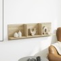 Mueble de pared madera ingeniería roble sonoma 100x16,5x30 cm by , Shelves and shelves - Ref: Foro24-854861, Price: 27,24 €, ...