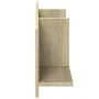 Mueble de pared madera ingeniería roble sonoma 100x16,5x30 cm by , Shelves and shelves - Ref: Foro24-854861, Price: 26,91 €, ...