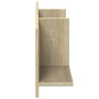 Mueble de pared madera ingeniería roble sonoma 100x16,5x30 cm by , Shelves and shelves - Ref: Foro24-854861, Price: 27,24 €, ...
