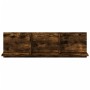 Mueble de pared madera ingeniería roble ahumado 100x16,5x30 cm by , Shelves and shelves - Ref: Foro24-854863, Price: 32,10 €,...