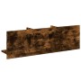 Mueble de pared madera ingeniería roble ahumado 100x16,5x30 cm by , Shelves and shelves - Ref: Foro24-854863, Price: 32,10 €,...