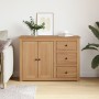 Aparador con cajones Panama madera maciza pino 112x40x80 cm by , Sideboards - Ref: Foro24-4016385, Price: 180,79 €, Discount: %