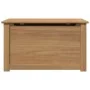 Baúl almacenaje con tapa Panama madera maciza pino 79x42x46 cm by , Storage trunks - Ref: Foro24-4016387, Price: 96,91 €, Dis...