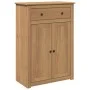 Mueble zapatero Panama madera maciza de pino 80x40x114 cm by , Shoe racks and shoe organizers - Ref: Foro24-4016391, Price: 1...